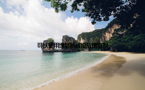 可以使用增氧机或投放增氧剂
