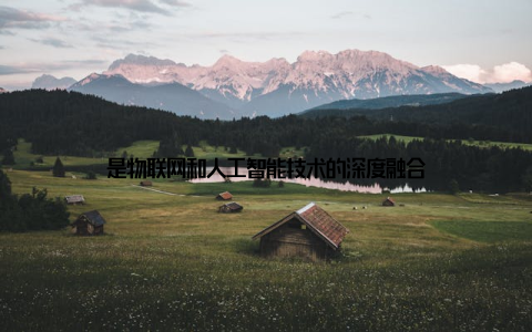 是物联网和人工智能技术的深度融合