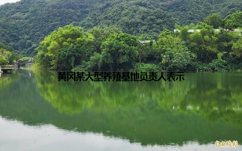 黄冈某大型养殖基地负责人表示
