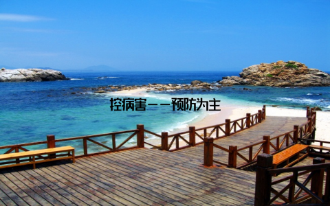 控病害——预防为主